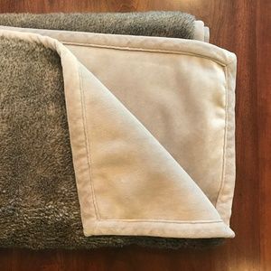 Pottery Barn Faux Fur Throw